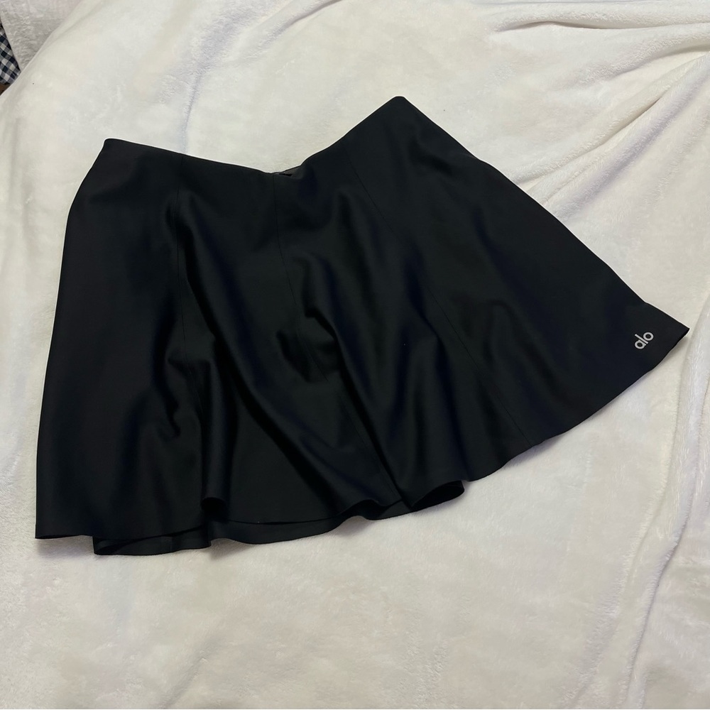 NWOT ALO lined black skirt
